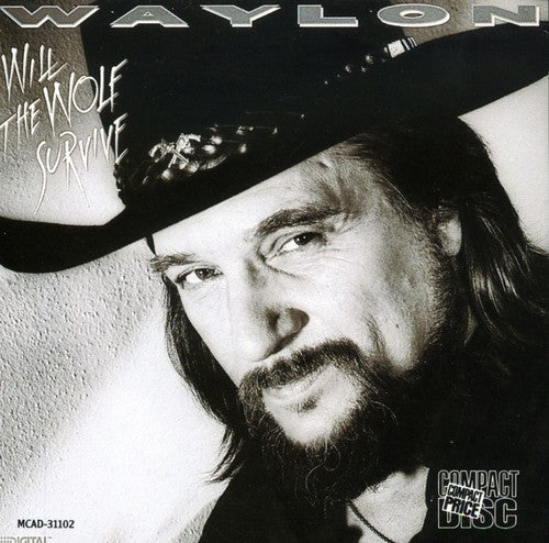 the album cover for Waylon Jennings - Will the Wolf Survive