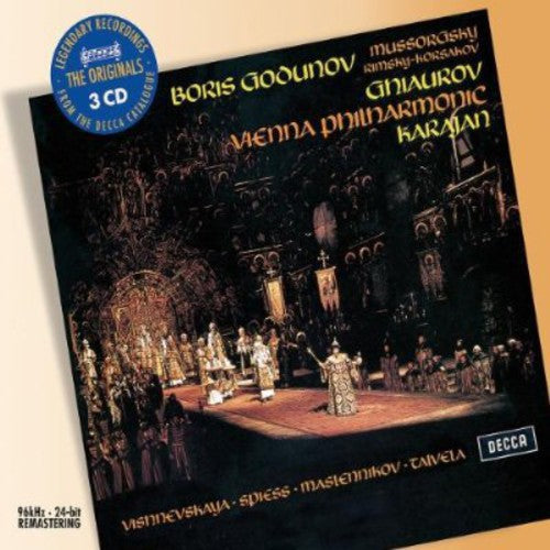 the album cover for Nicolai Ghiaurov - Boris Godunov [Remastered]