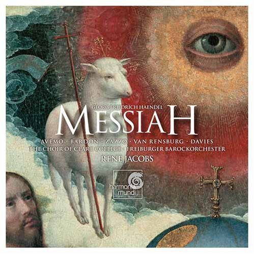 the album cover for RenÃ© Jacobs - Messiah