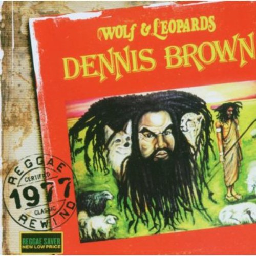the album cover for Dennis Brown - Wolf and Leopards