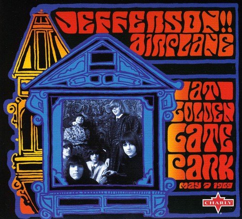 the album cover for Jefferson Airplane - At Golden Gate Park [Import]