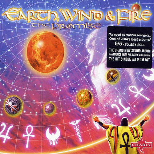 the album cover for Earth, Wind & Fire - Promise [Import]