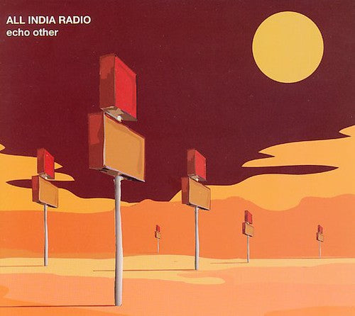 the album cover for All India Radio - Echo Other