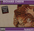 the album cover for Richard Cheese - Tuxicity