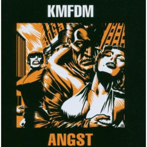 the album cover for KMFDM - Angst