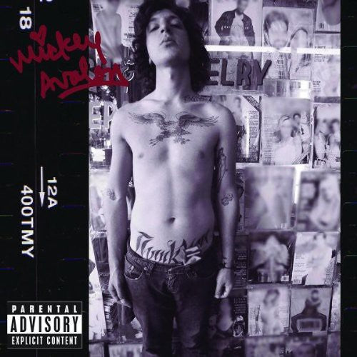 the album cover for Mickey Avalon - Mickey Avalon