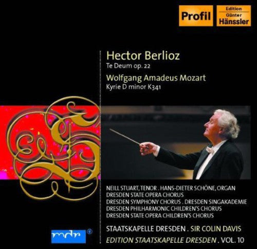 the album cover for Sir Colin Davis - Te Deum Kyrie D-Minor