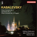 the album cover for Kathryn Stott - Piano Concertos 1 & 4 / Symphony No 2