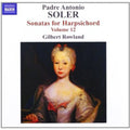 the album cover for Gilbert Rowland - Sonatas Harpsichord 12
