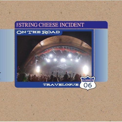 the album cover for The String Cheese Incident - On the Road: Travelogue Summer 2006