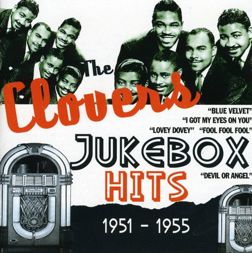 the album cover for Clovers - Jukebox Hits 1951-1955
