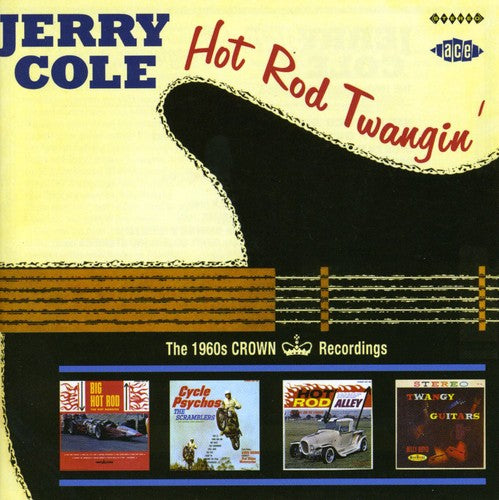 the album cover for Jerry Cole - Hot Rod Twangin' [Import]