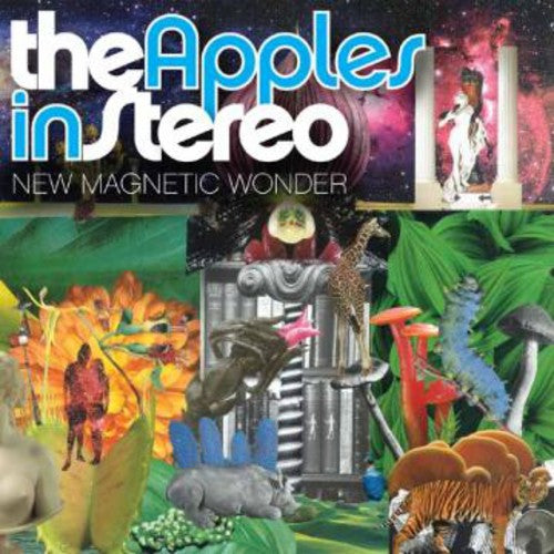 the album cover for The Apples In Stereo - New Magnetic Wonder