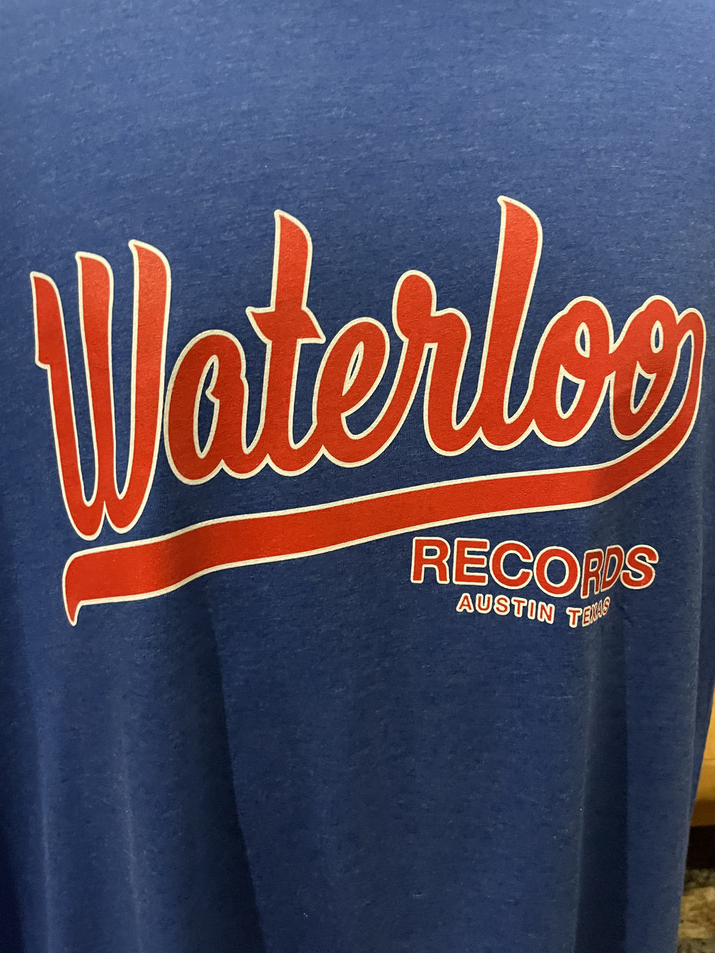 Baseball Blue - Waterloo - TS