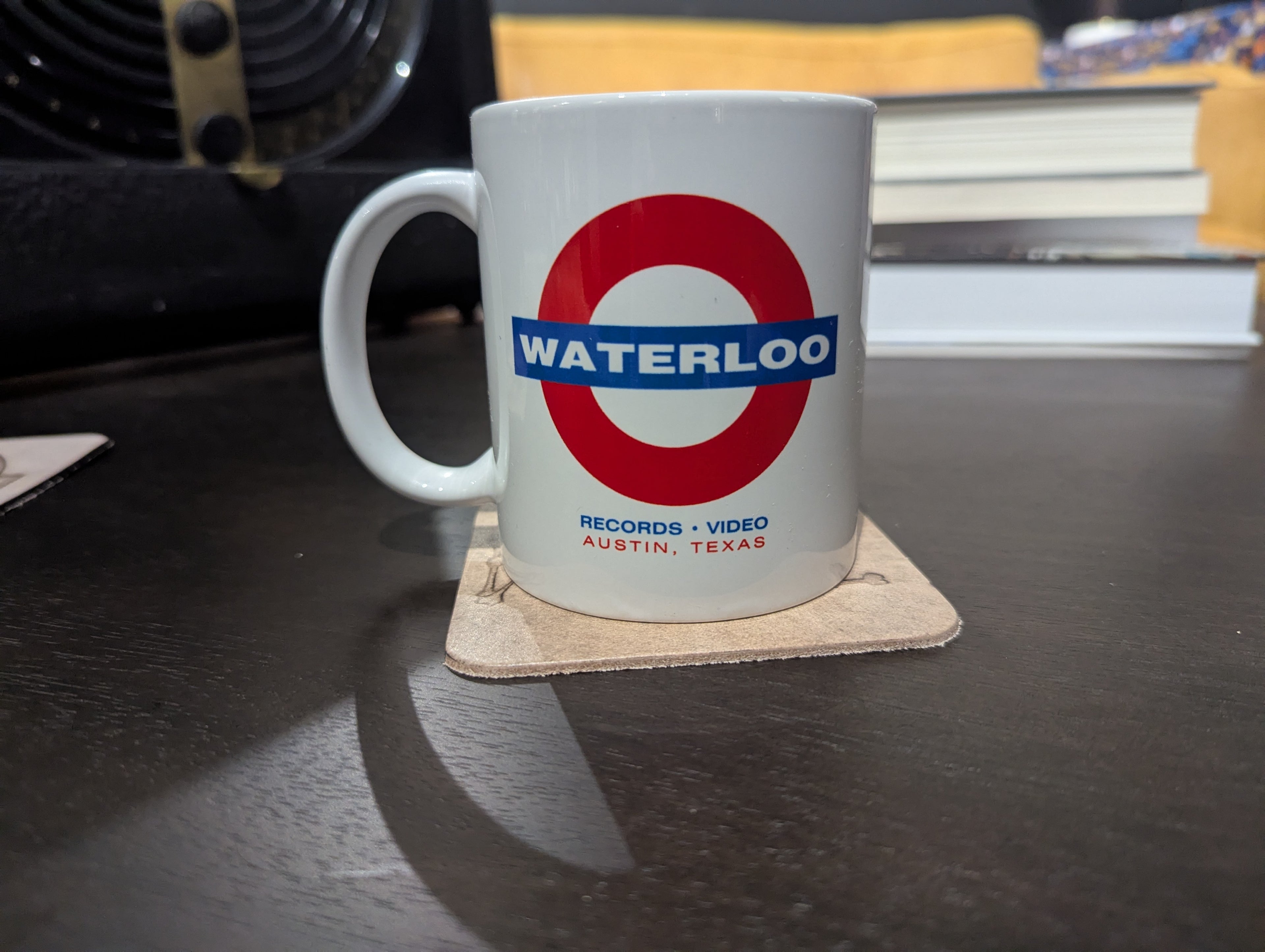Waterloo Records & V - Coaster-Leather/Asstd [LICENSED MERCHANDISE]