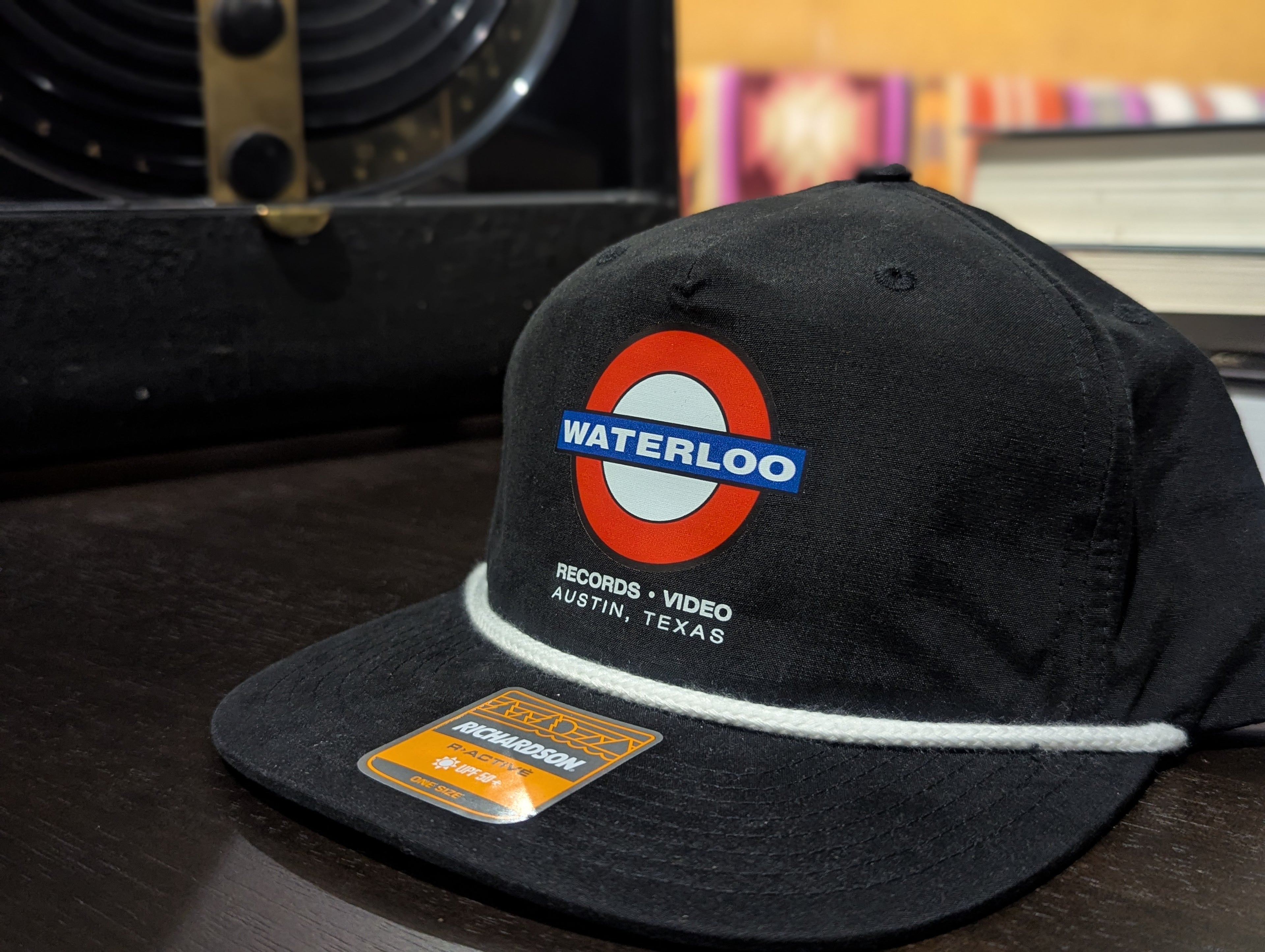 Waterloo - Flatbill Cap Blk [LICENSED MERCHANDISE]