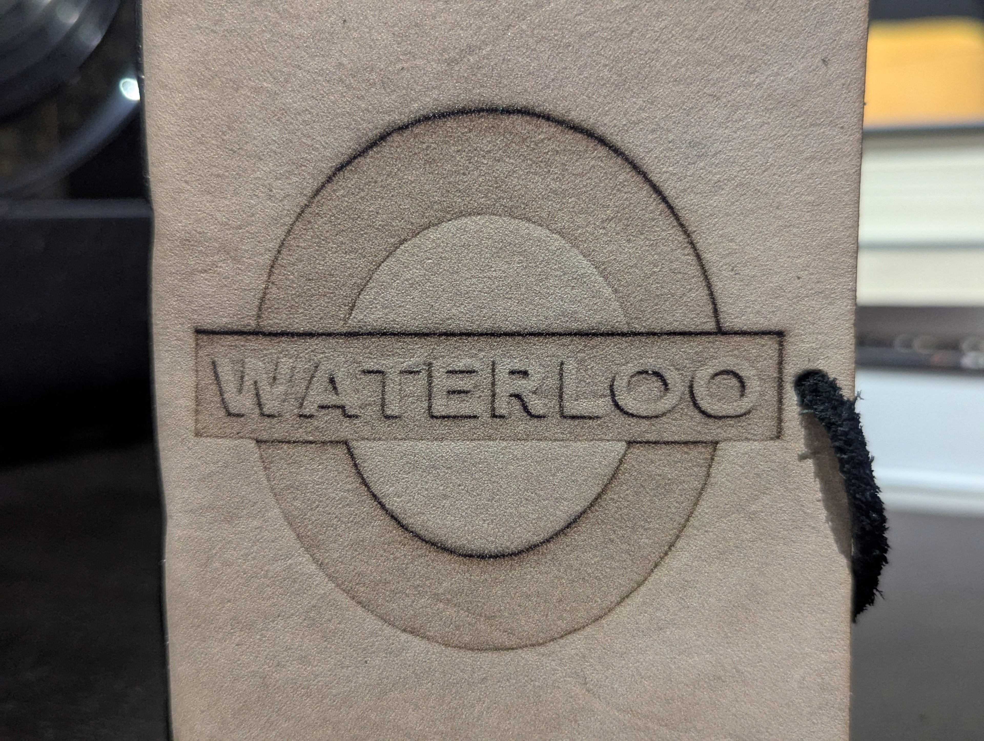 Waterloo Records - Journal-Leather\Natural Logo [LICENSED MERCHANDISE]