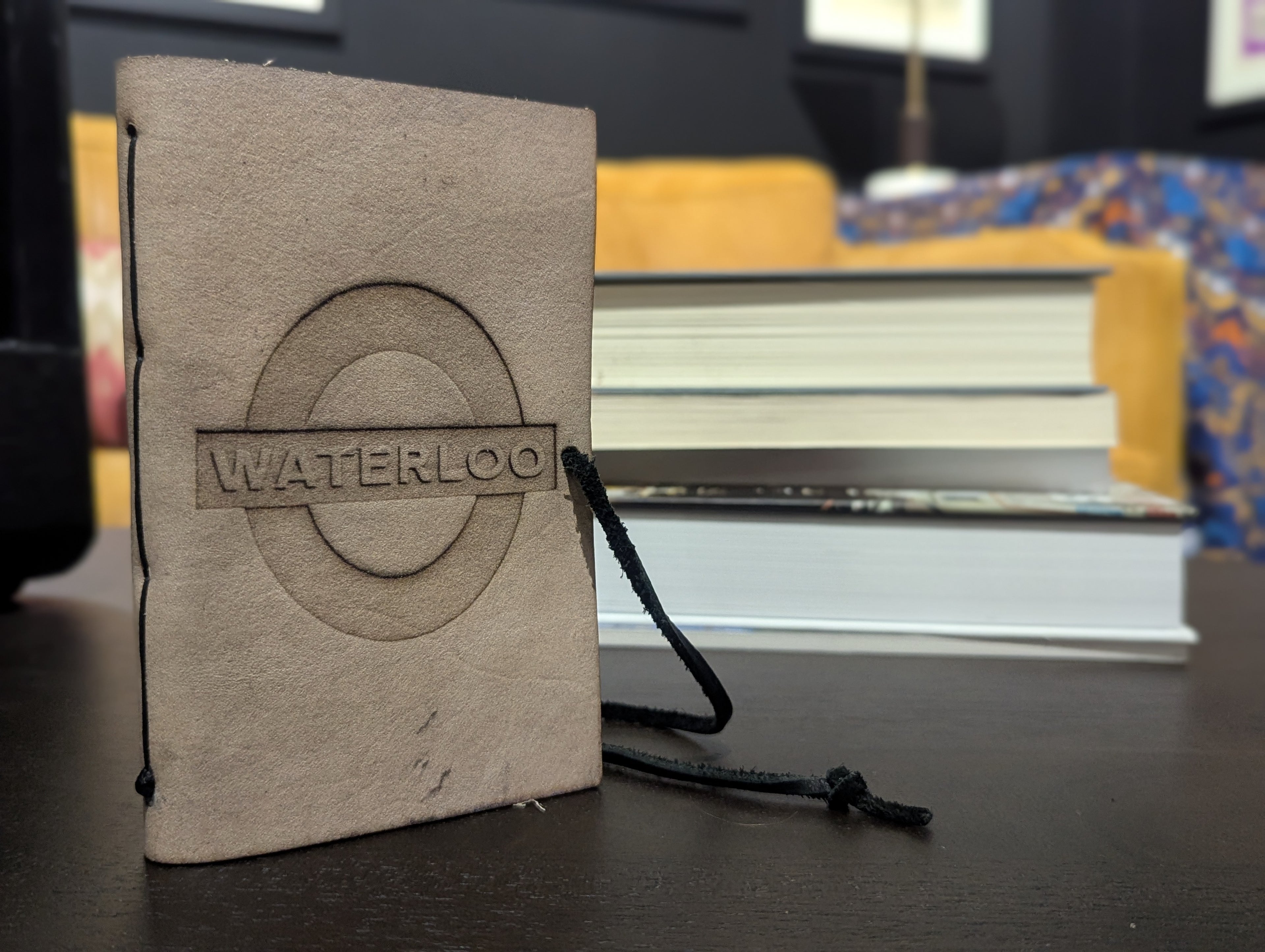 Waterloo Records - Journal-Leather\Natural Logo [LICENSED MERCHANDISE]