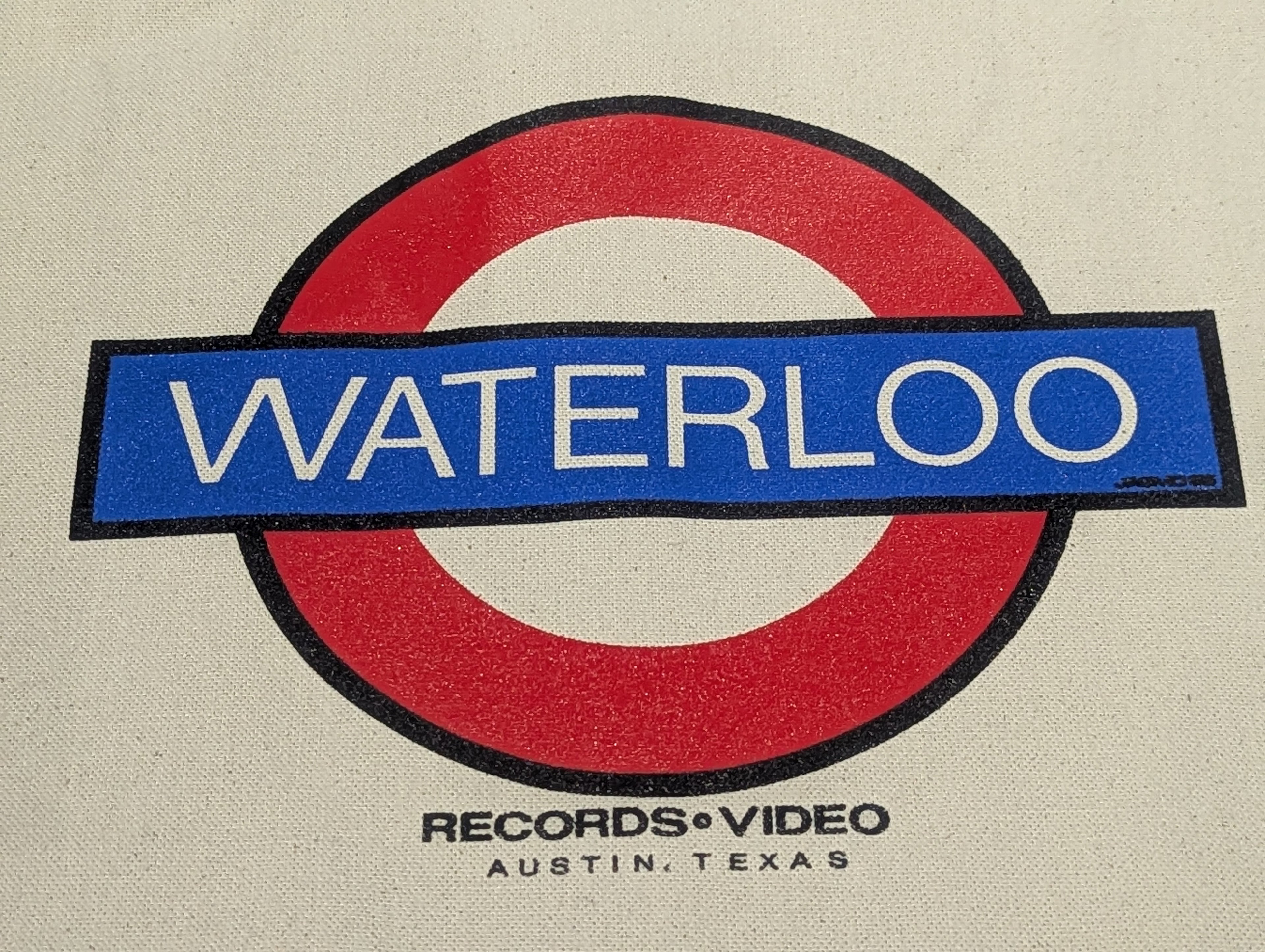 Waterloo - Tote Natural/Red Handles [MISCELLANEOUS]