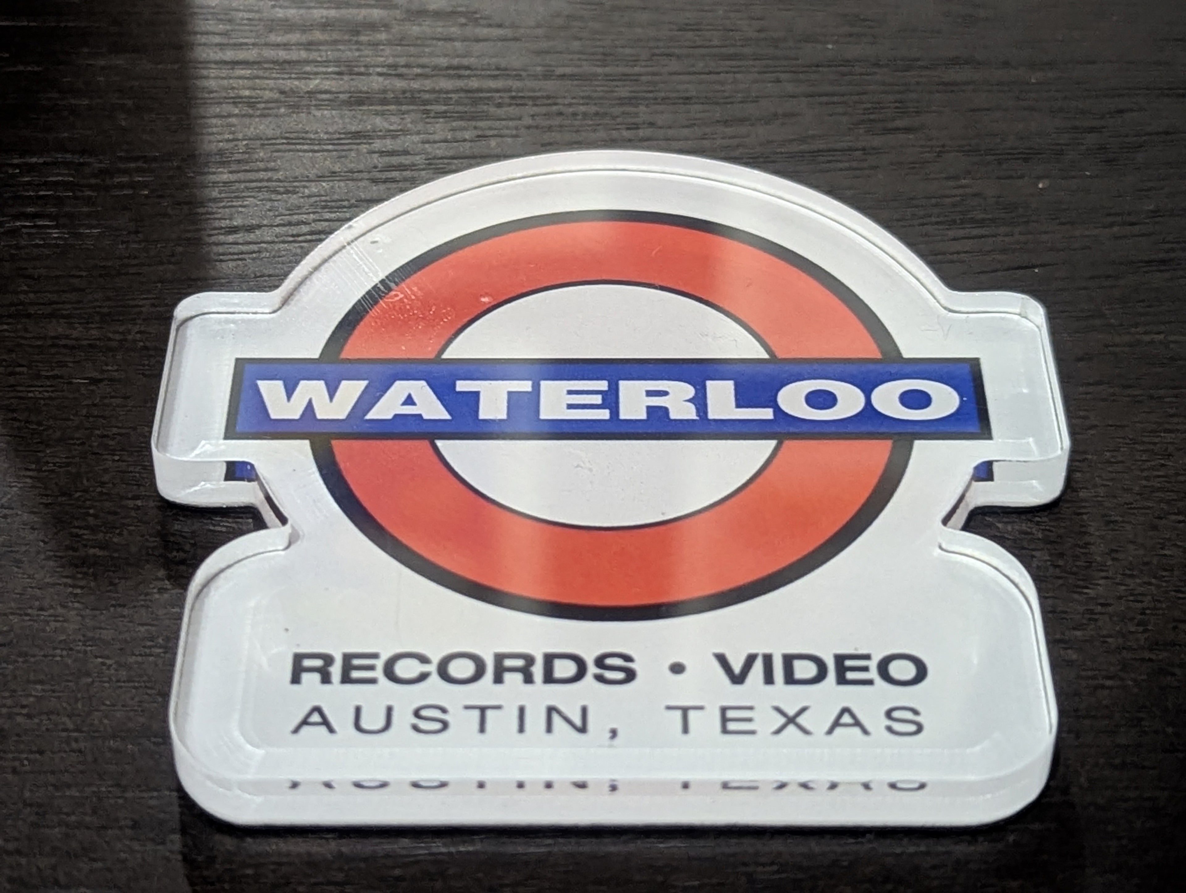 Waterloo - Die-Cut Acrylic Magnet [MAGNET]